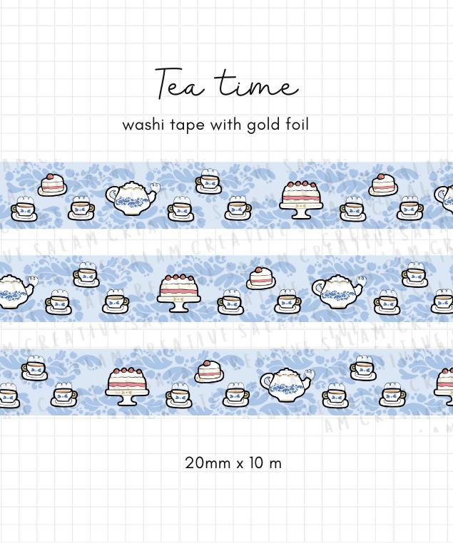 ESPRESSO & TEA TIME washi tapes