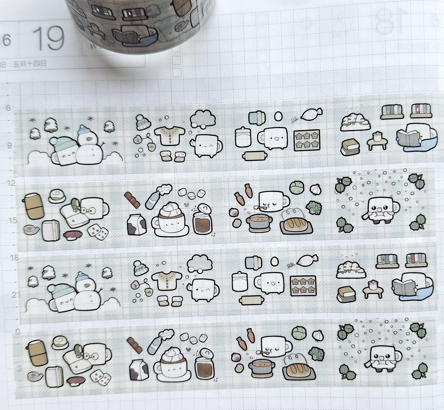 CUTE SEASONS washi tapes