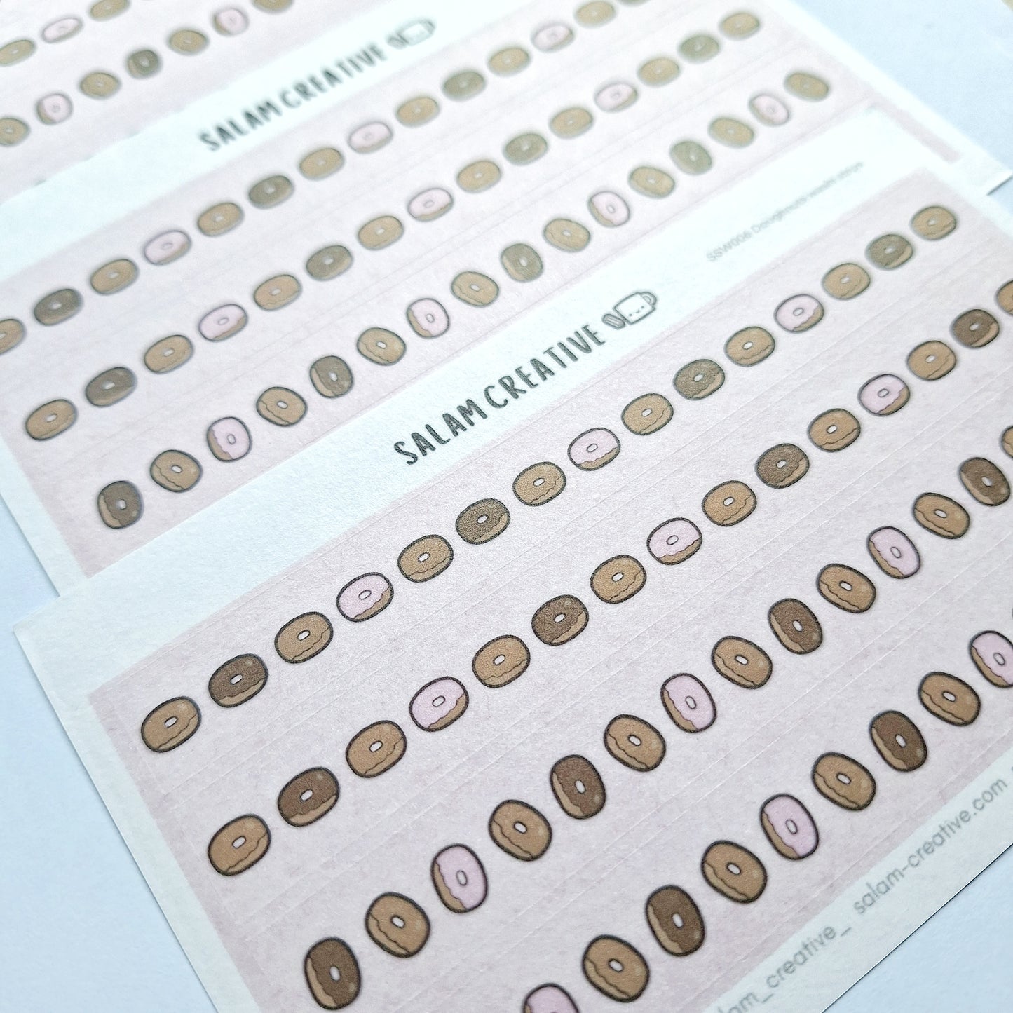 Doughnut washi strips