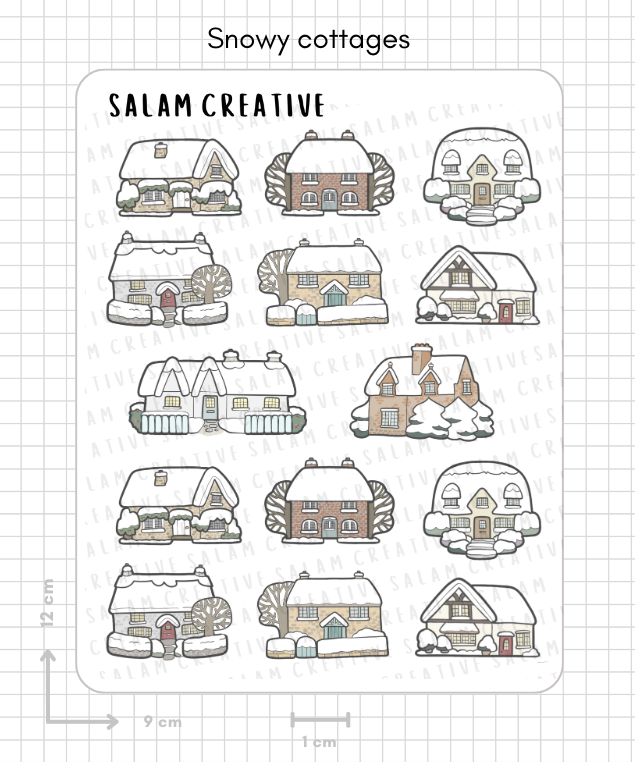 SNOWY COTTAGES