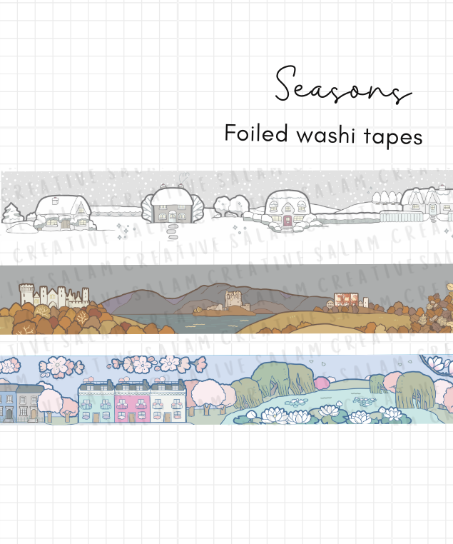 SEASONS washi tapes