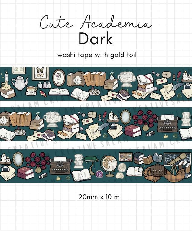 CUTE ACADEMIA washi tapes