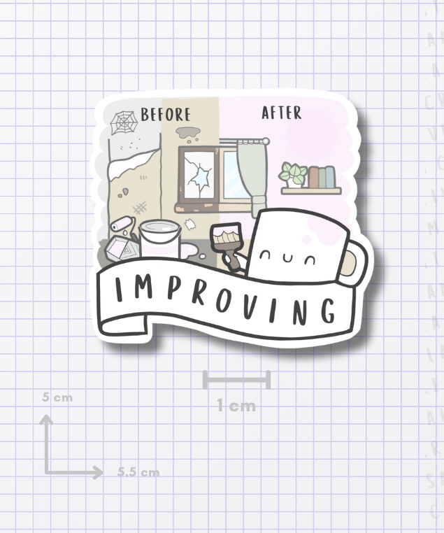 Working on myself DIE CUTS