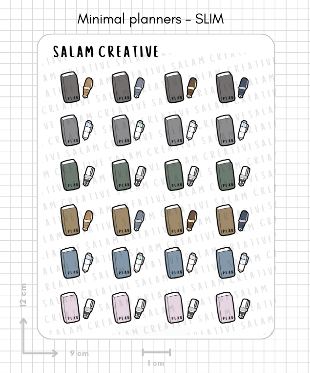 MINIMAL PLANNERS