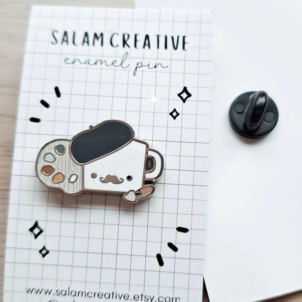 Make Art ENAMEL PIN
