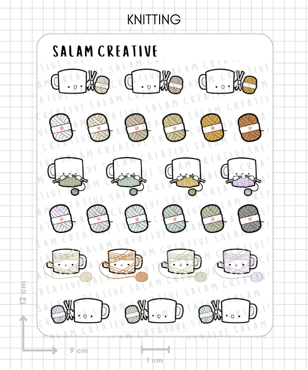 KNITTING/ CROCHET