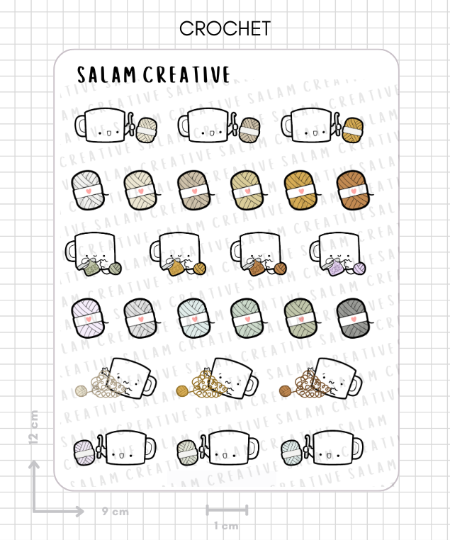 KNITTING/ CROCHET