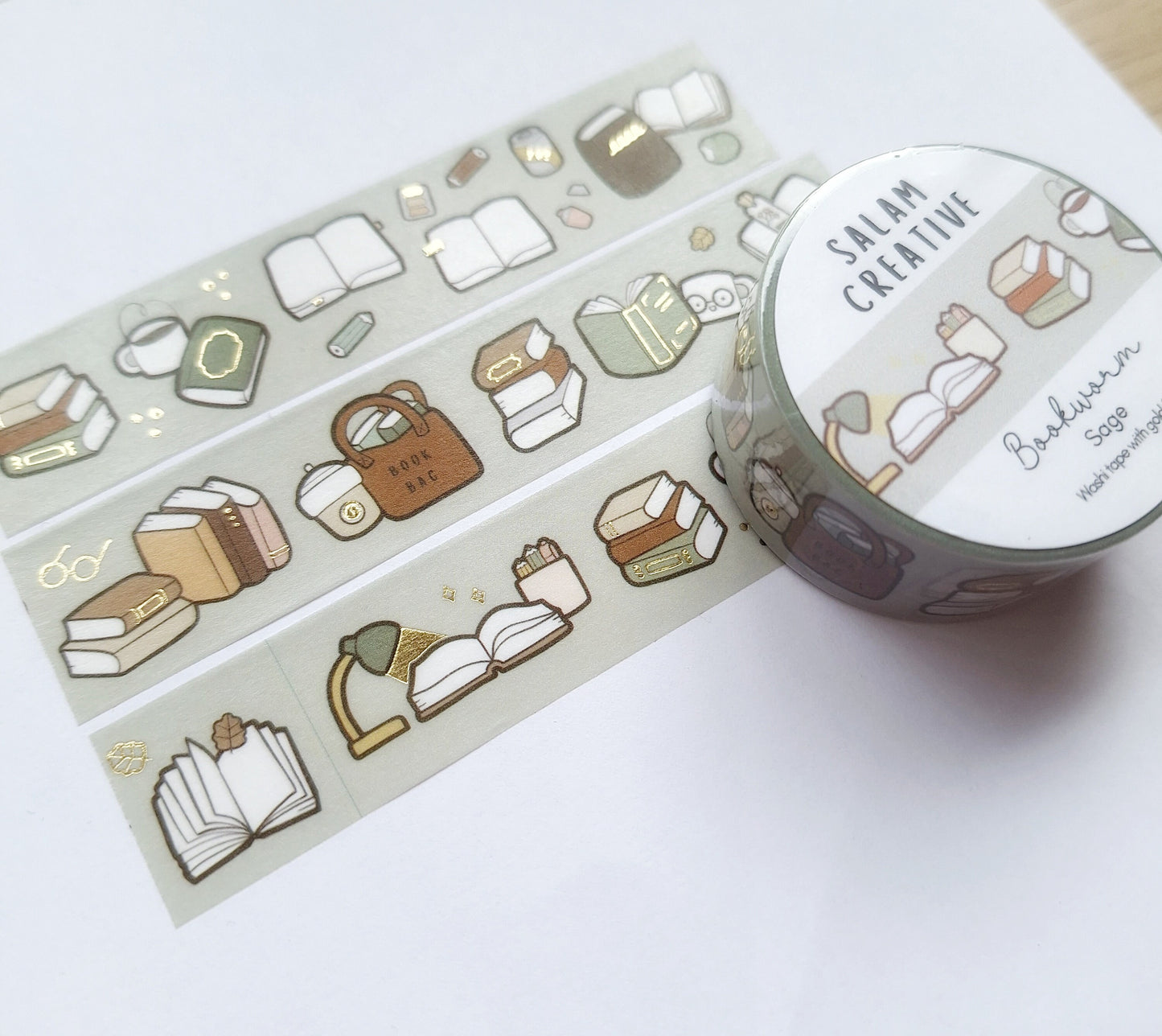 BOOKWORM washi tapes