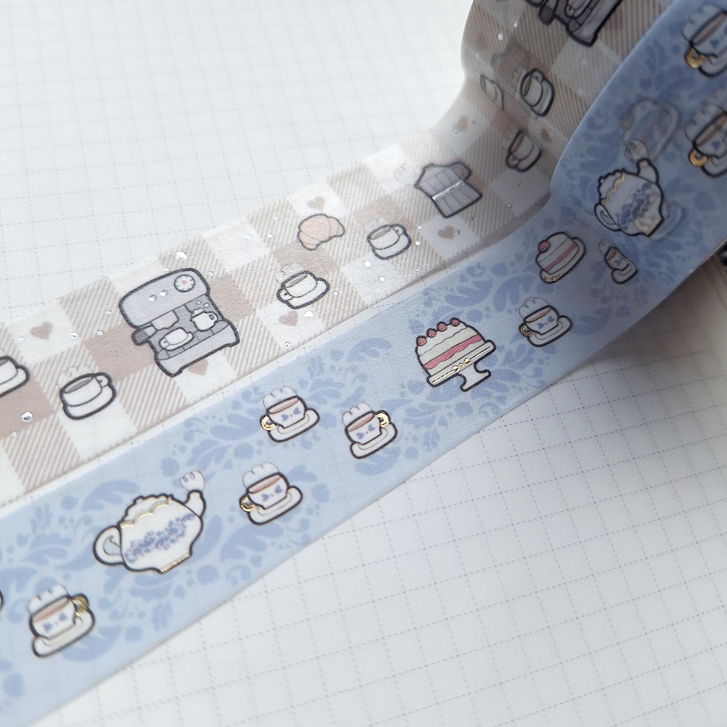 ESPRESSO & TEA TIME washi tapes