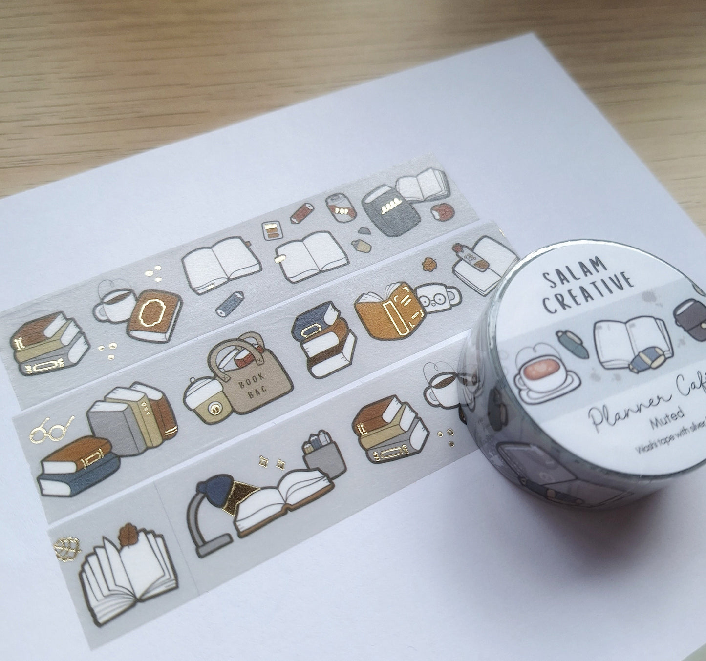 BOOKWORM washi tapes