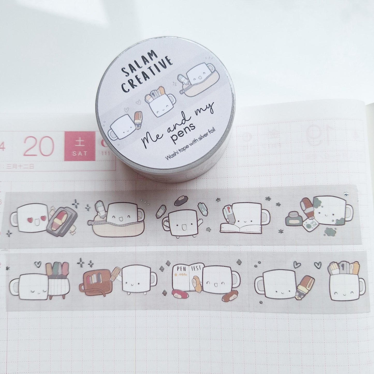 ME & MY HOBBIES washi tapes