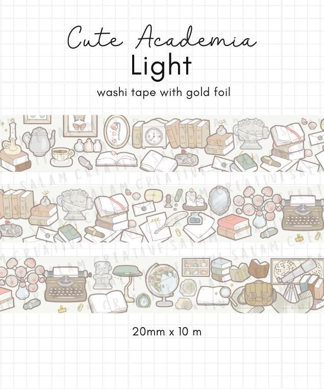 CUTE ACADEMIA washi tapes