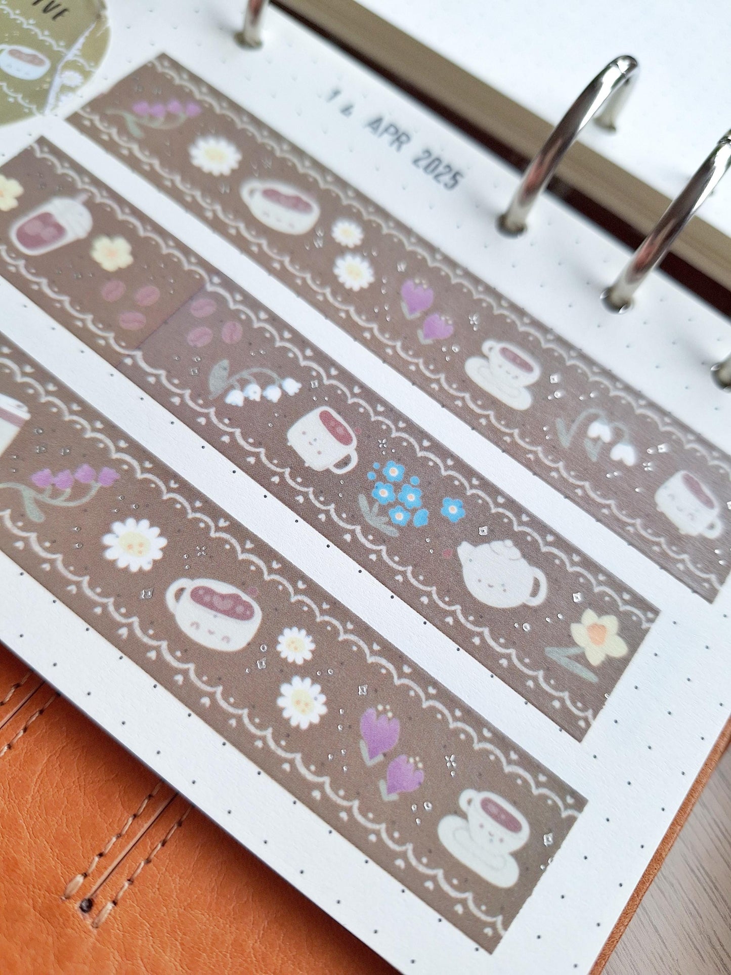 SPRINGTIME SIPS washi tapes