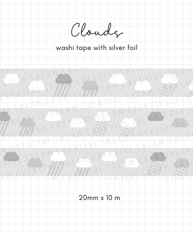 RAINY DAY washi tapes
