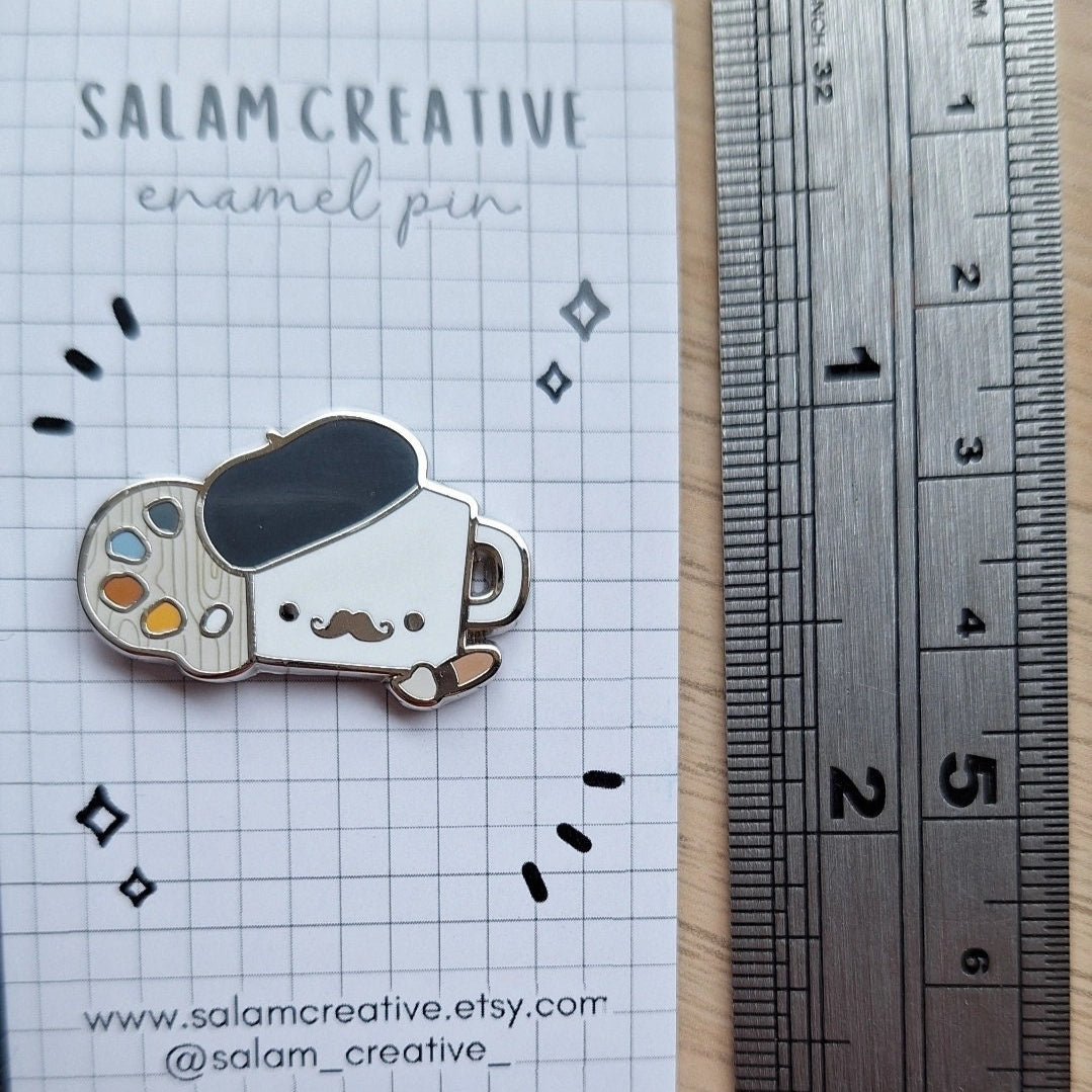 Make Art ENAMEL PIN