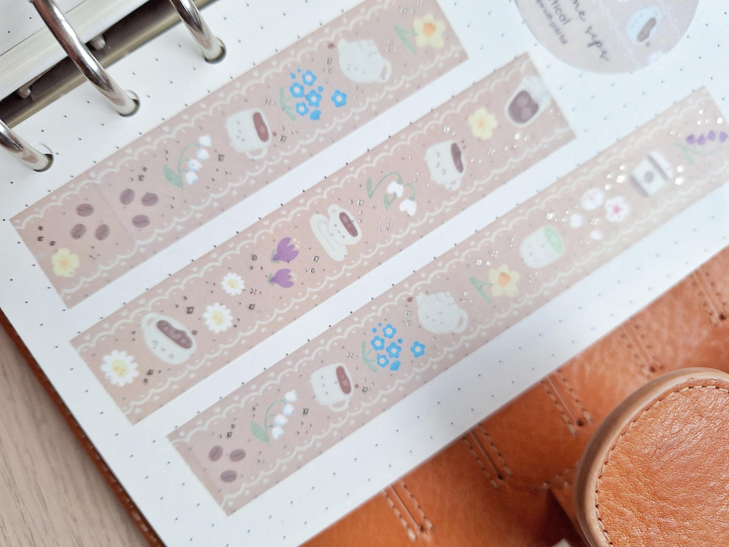 SPRINGTIME SIPS washi tapes