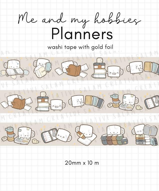 ME & MY HOBBIES washi tapes