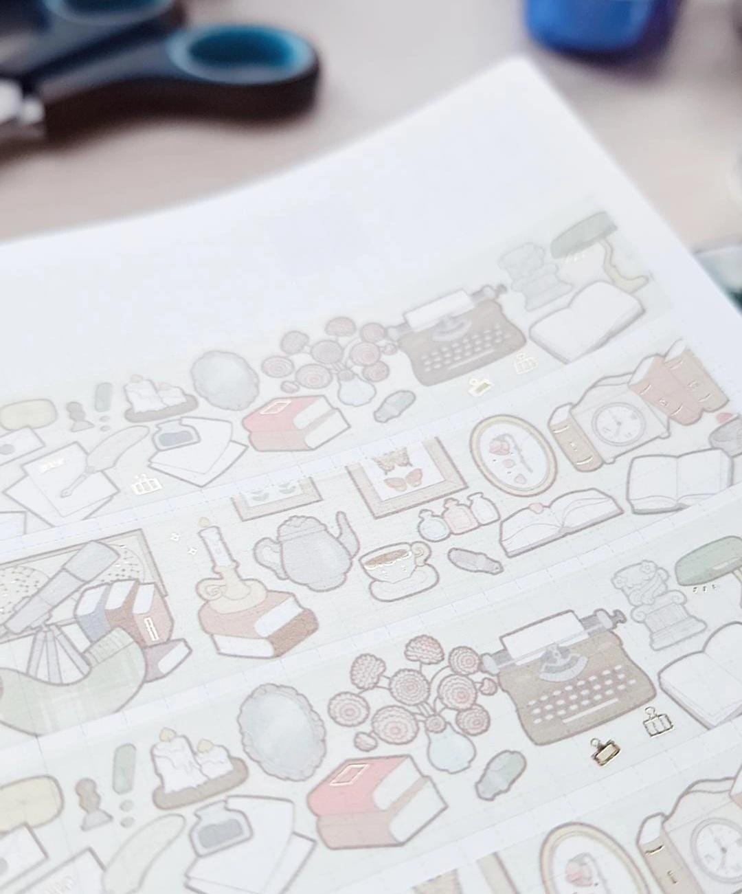 CUTE ACADEMIA washi tapes
