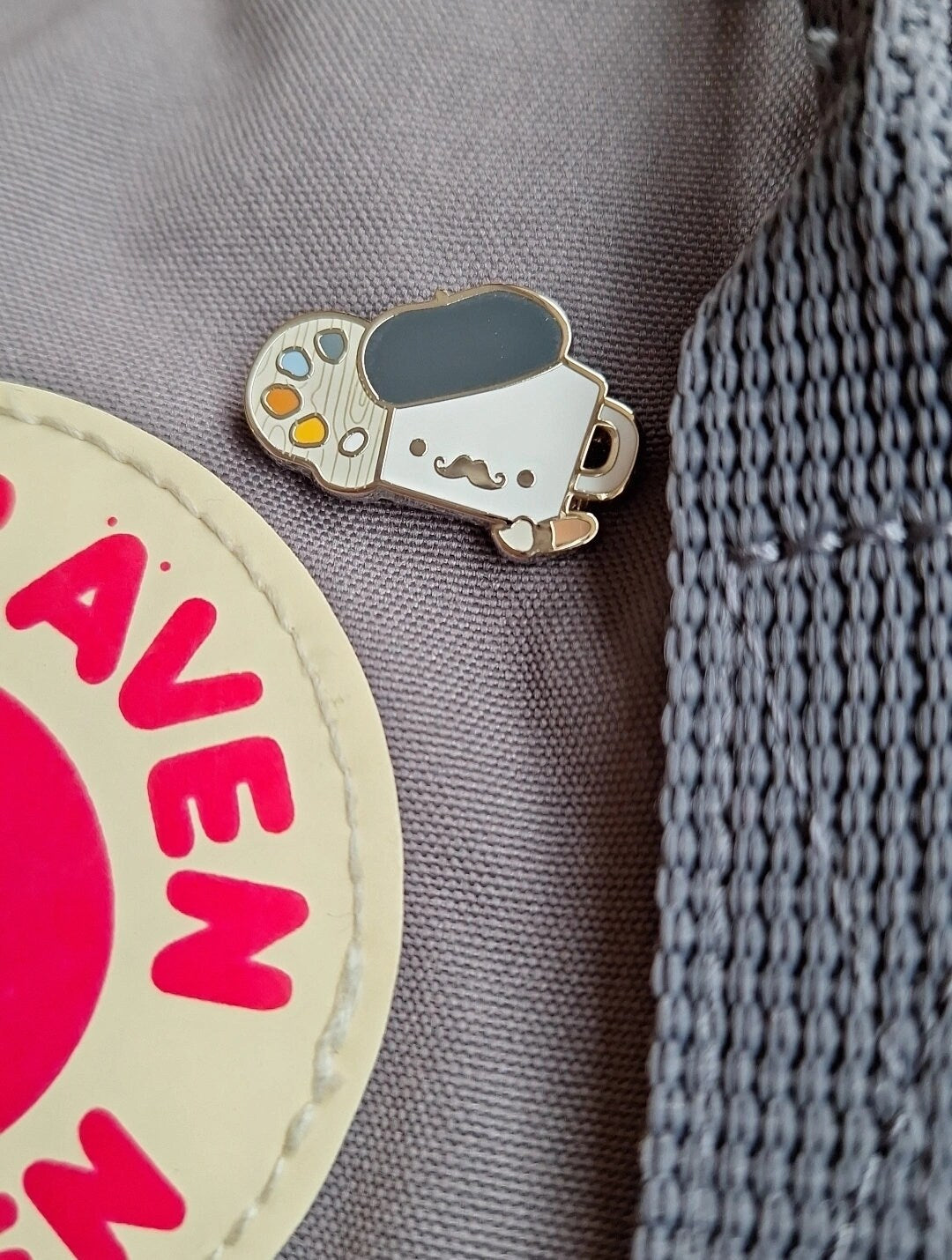 "Make Art" ENAMEL PIN