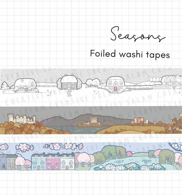SEASONS washi tapes