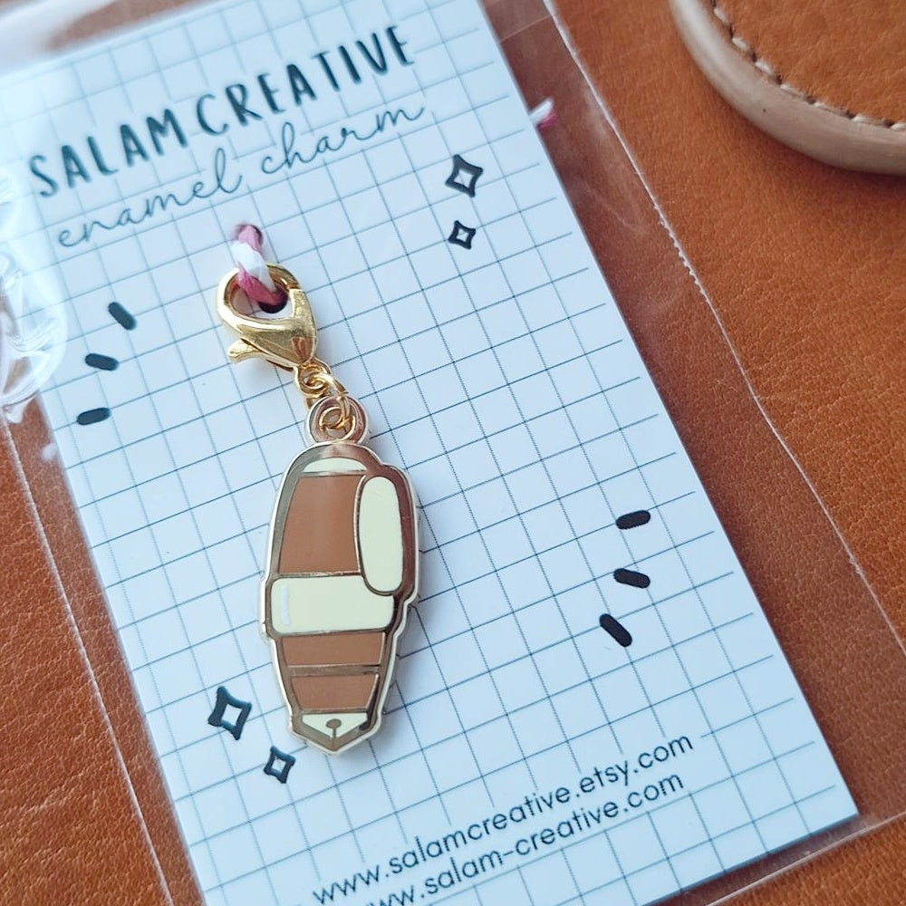 Fountain pen charm - GOLD