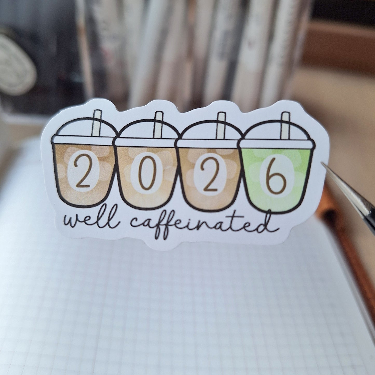 2026 well caffeinated DIE CUTS