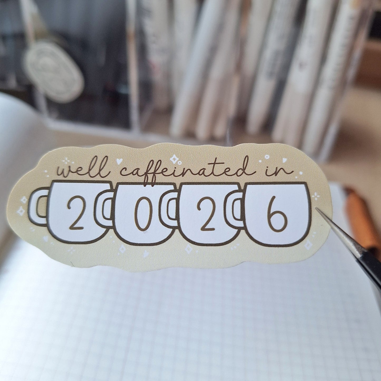 2026 well caffeinated DIE CUTS