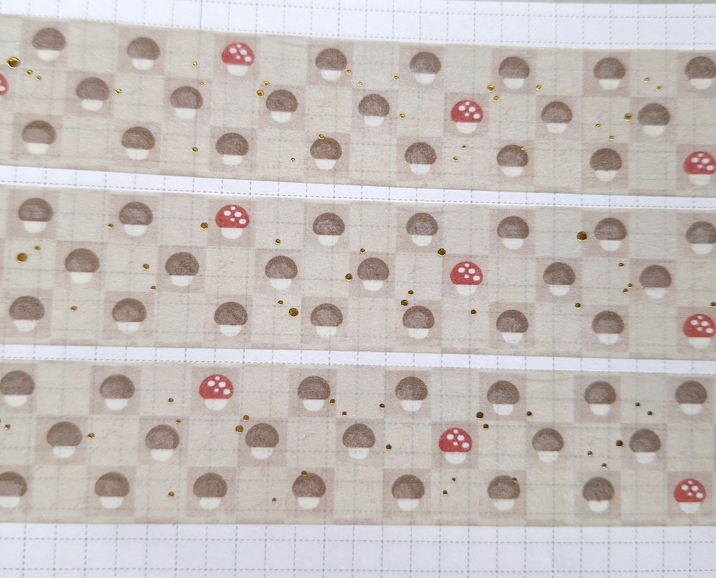 DOODLE GINGHAM washi tapes