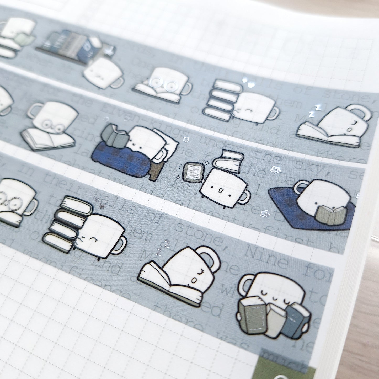 ONE MORE CHAPTER washi tapes