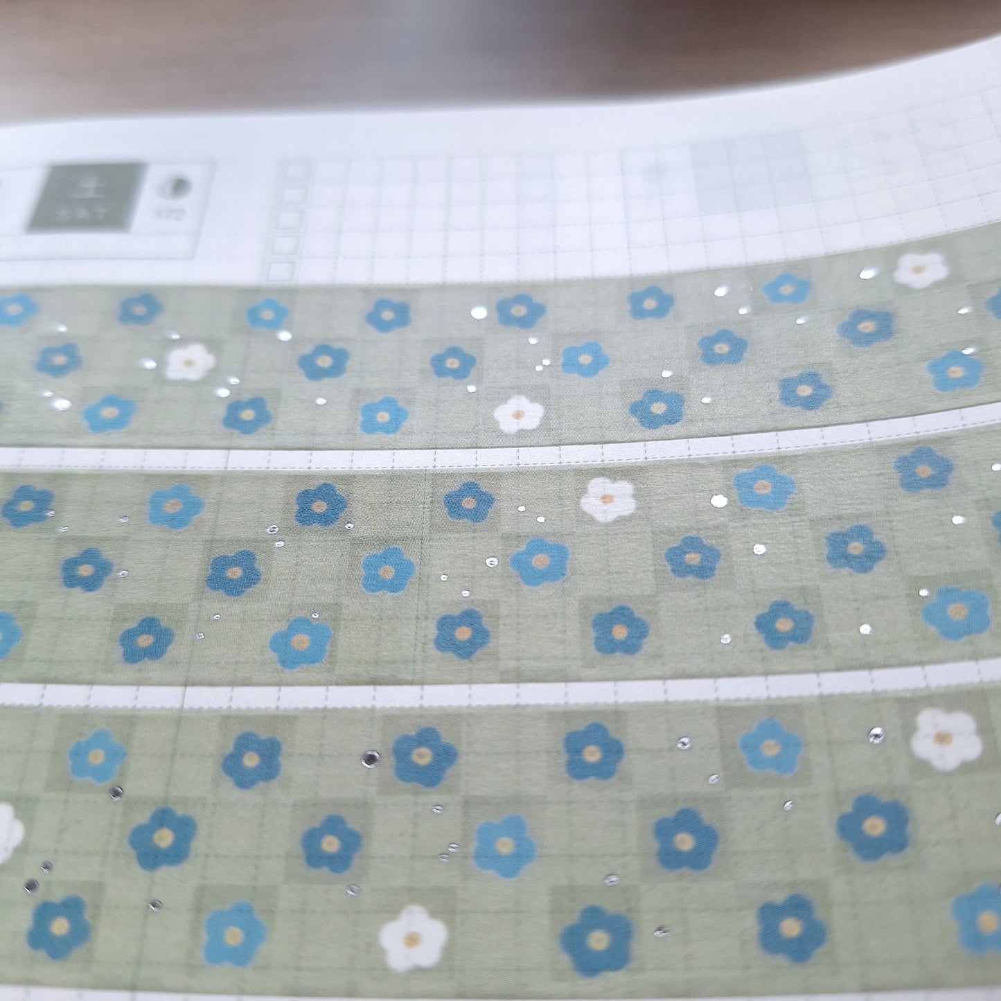 DOODLE GINGHAM washi tapes