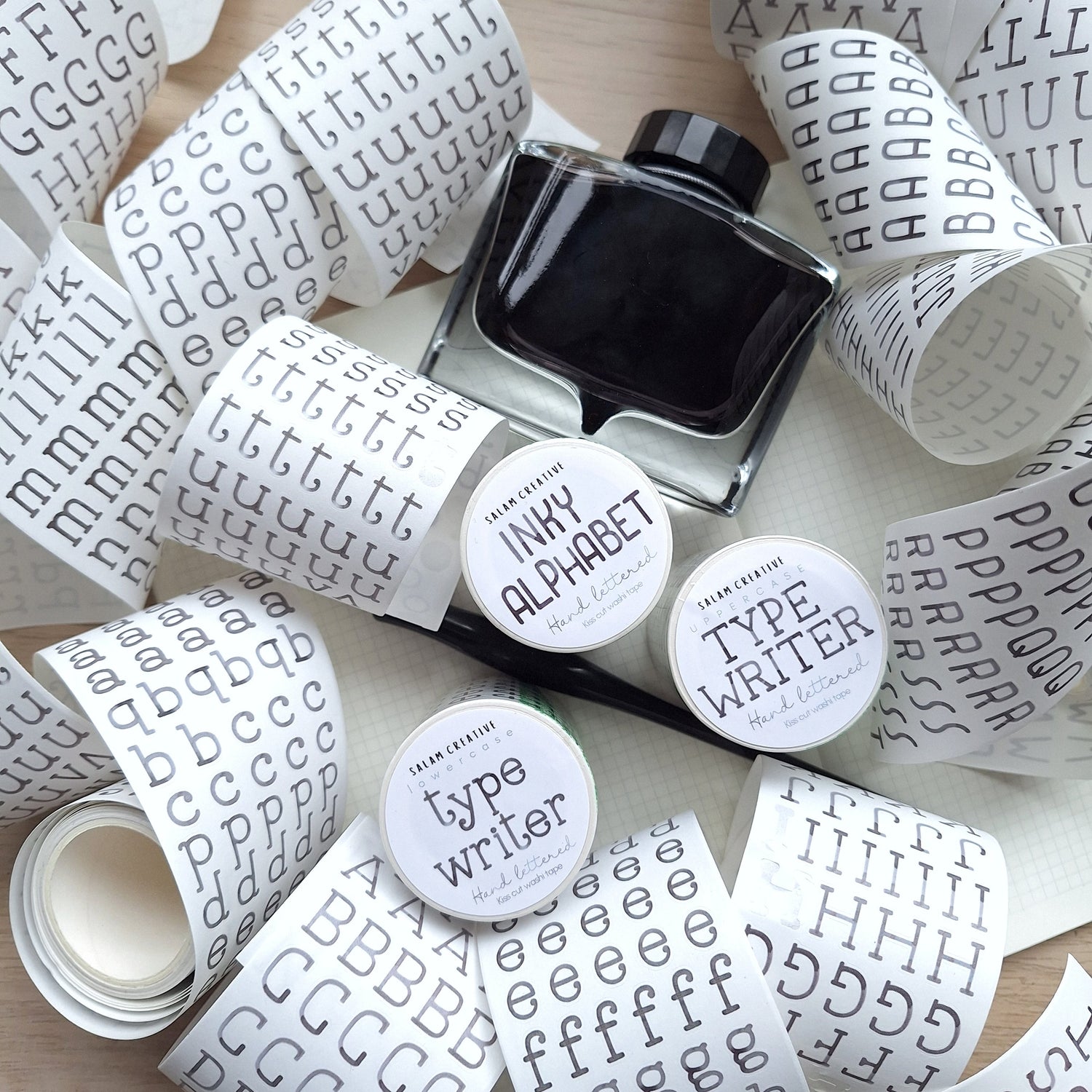 Kiss cut washi tapes