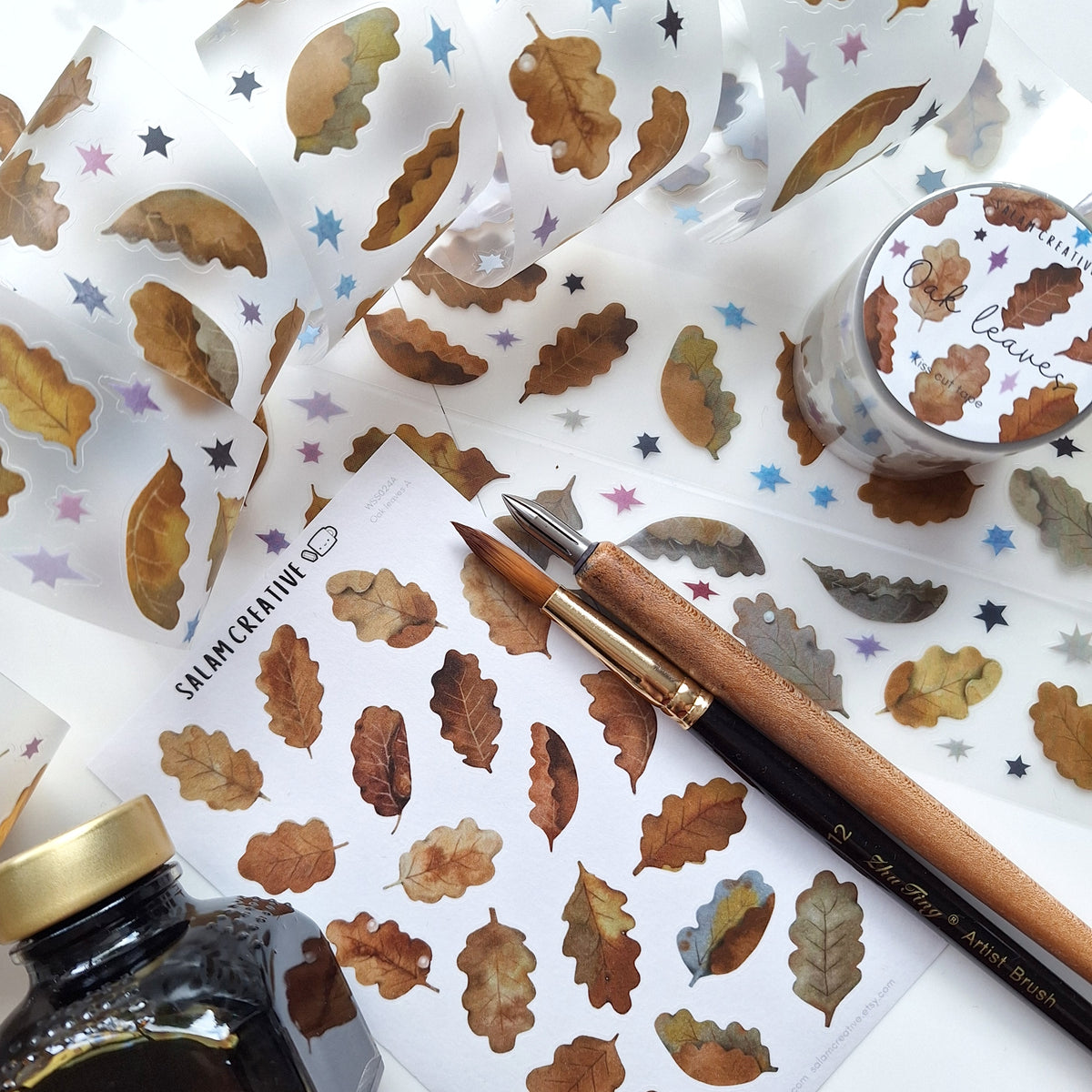 Oak leaves