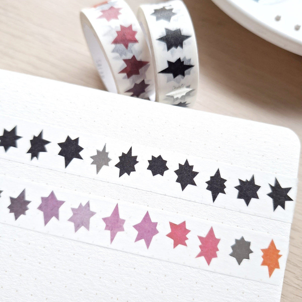 WONKY STARS washi tapes