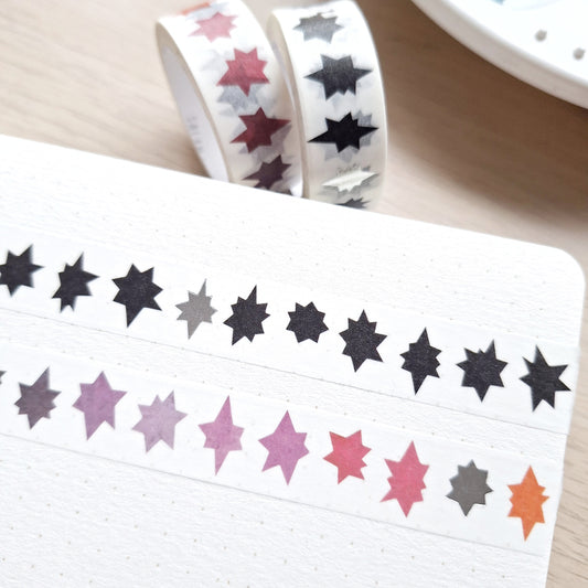 WONKY STARS washi tapes