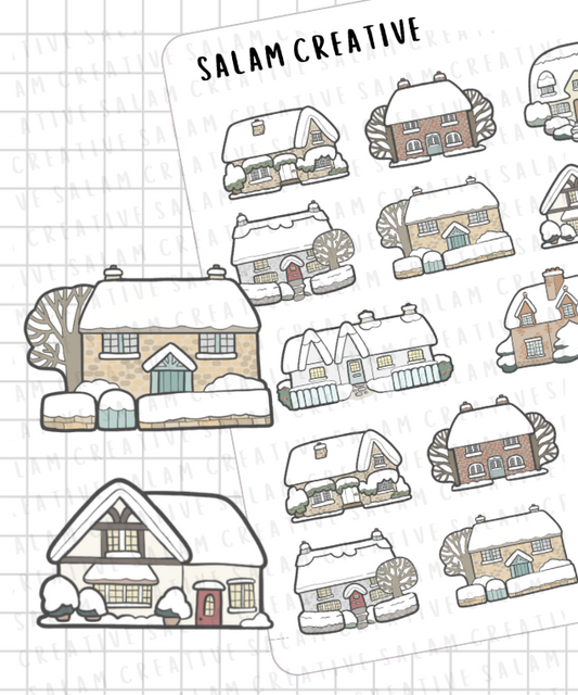 SNOWY COTTAGES