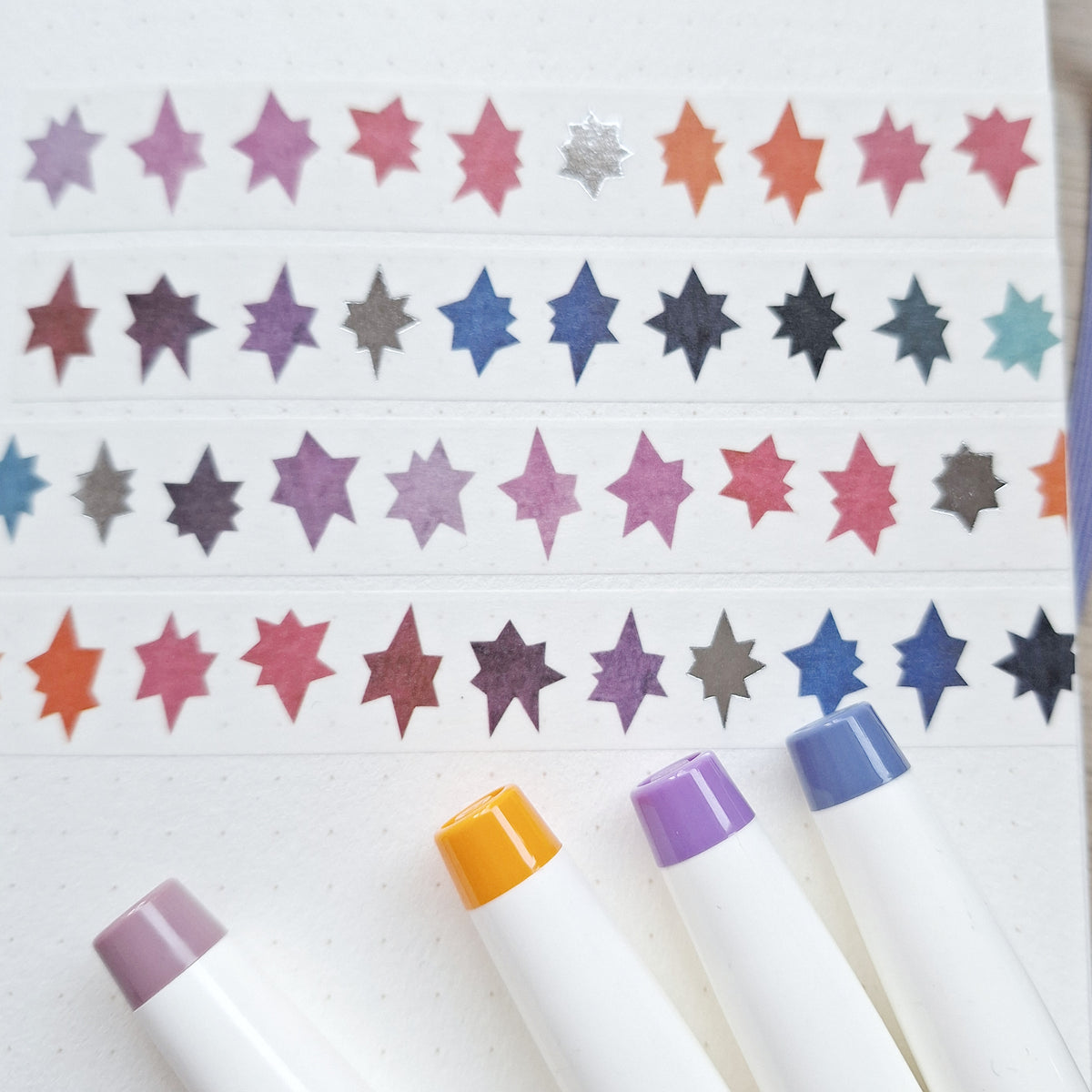 WONKY STARS washi tapes