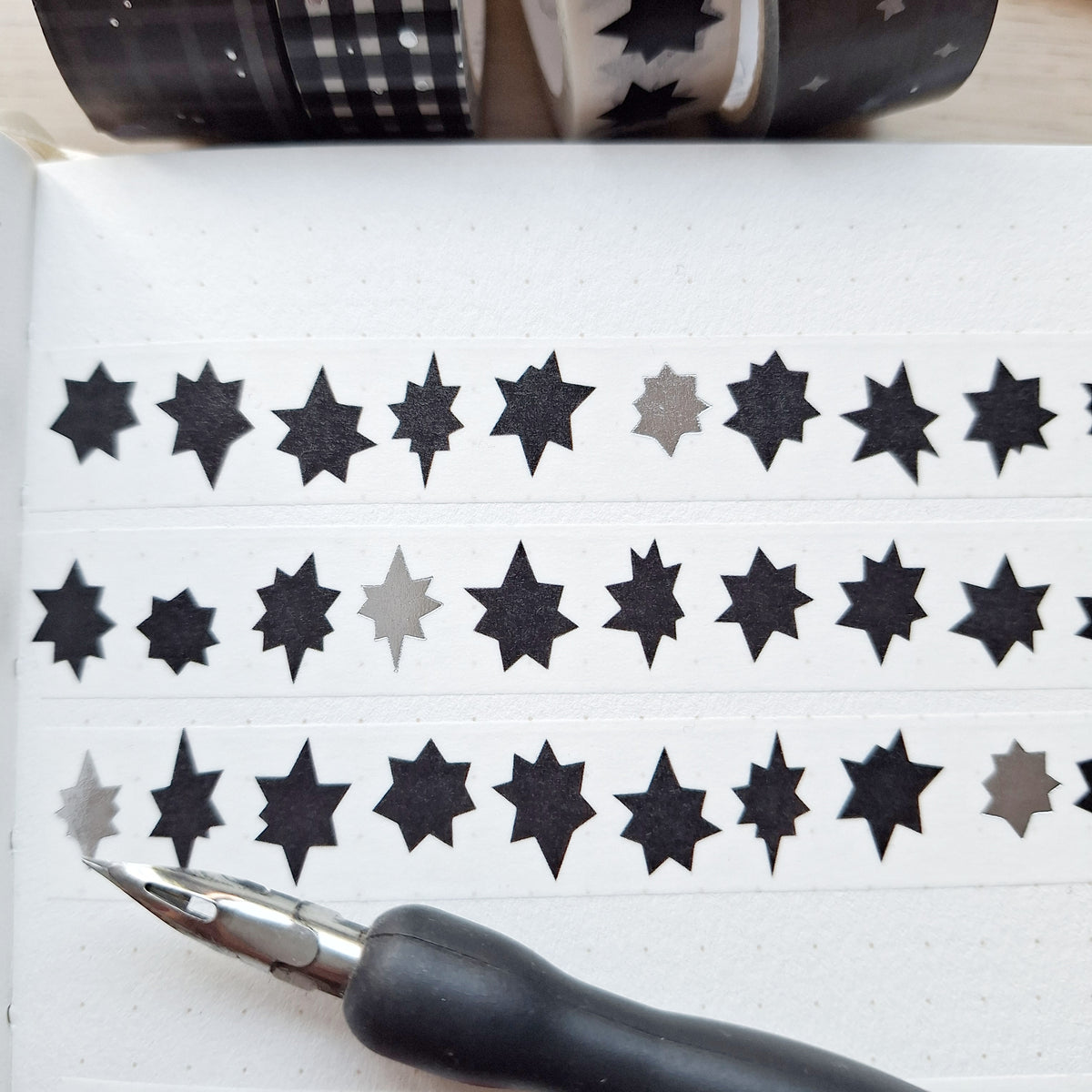 WONKY STARS washi tapes