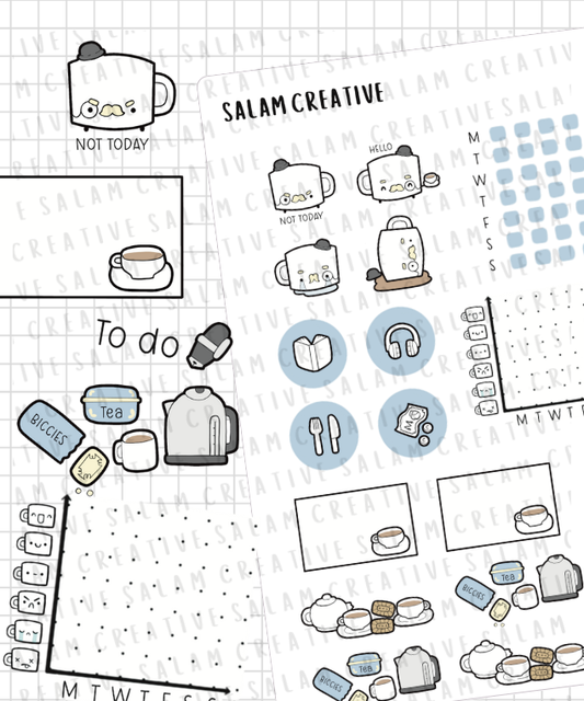 Tea kit (Blue)