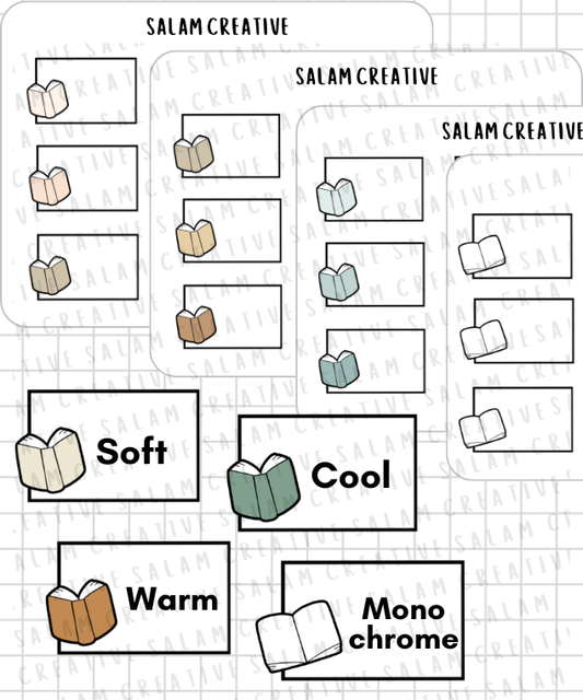 BOOK BOXES new size!