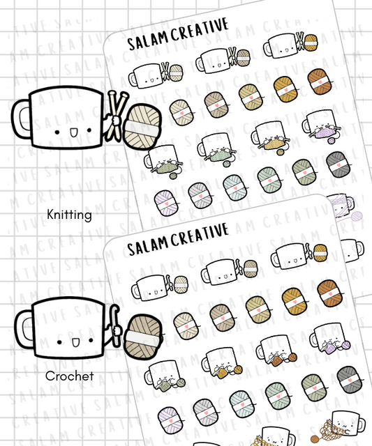 KNITTING/ CROCHET