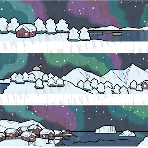 NORTHERN LIGHTS washi tape