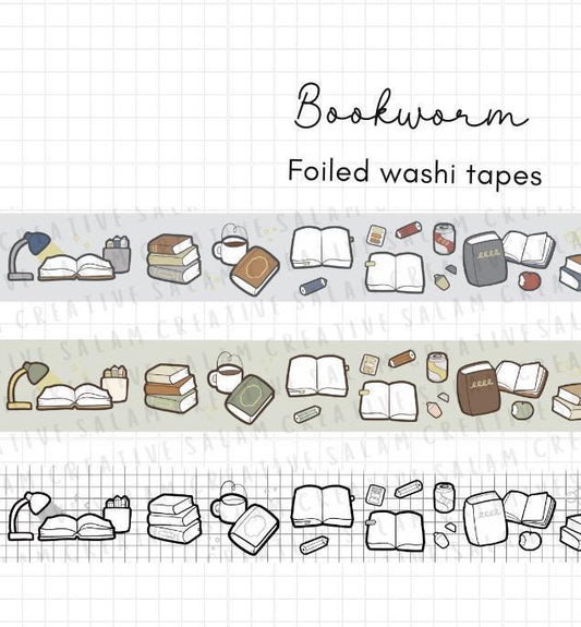 BOOKWORM washi tapes