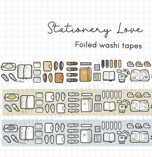 STATIONERY LOVE washi tapes