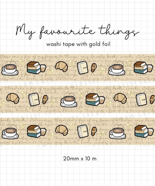MY FAVOURITE THINGS washi tape