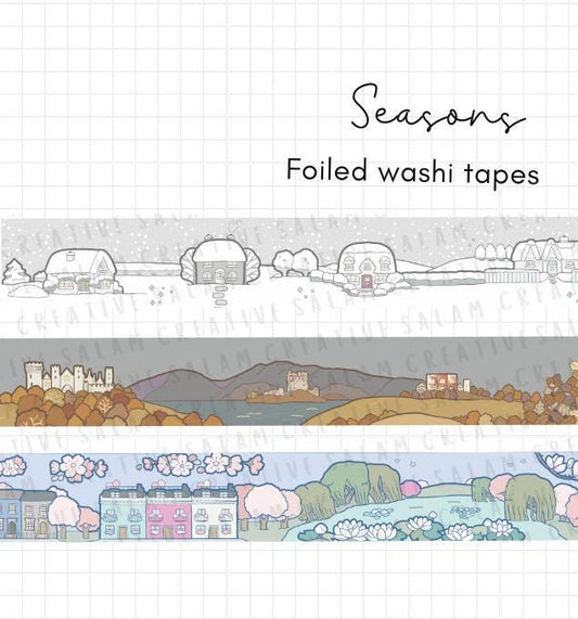 SEASONS washi tapes