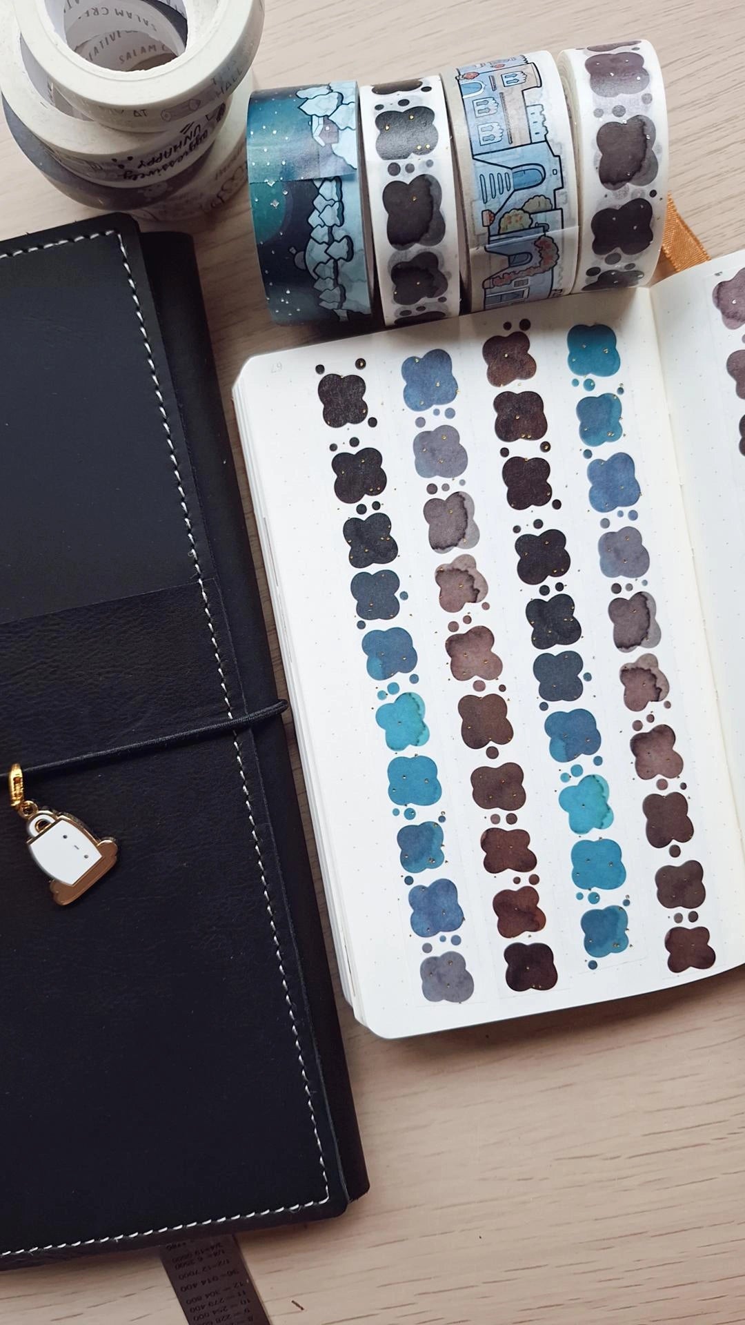 INK SWATCHES washi tapes