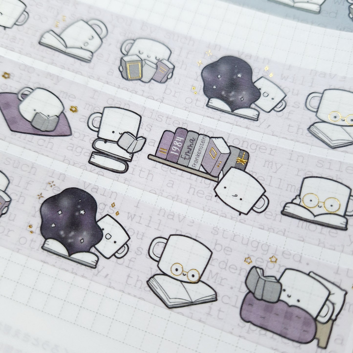 ONE MORE CHAPTER washi tapes